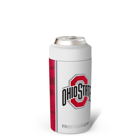 Universal Can Cooler | Ohio State Buckeyes Gameday Insulated Drinkware - Leak Proof