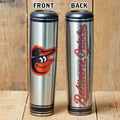 Baltimore Orioles Metal Dugout Mug | Stainless Steel Baseball Bat Mug MLB Teams - Metal Dugout Mug Dugout Mugs®   