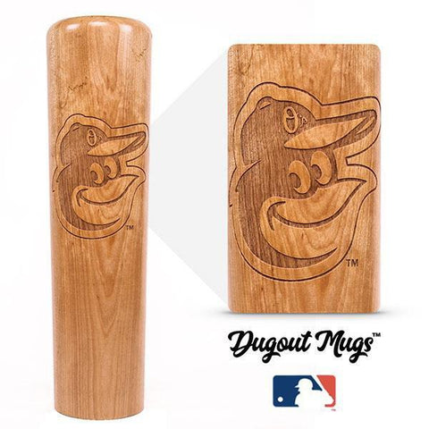 Baltimore Orioles Dugout Mug® | Baseball Bat Mug MLB Teams - Dugout Mug Dugout Mugs®   