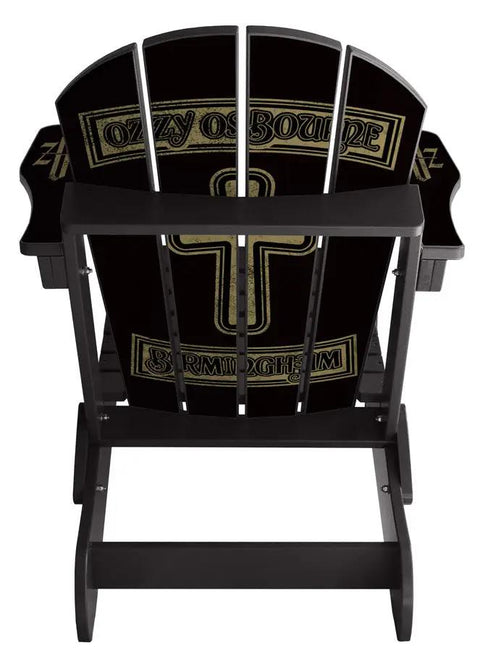 Ozzy Osbourne Skull Crown Adirondack Chair - Officially Licensed Entertainment Series Chair mycustomsportschair   