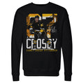 Pittsburgh Penguins Sidney Crosby Men's Crewneck Sweatshirt Men's Crewneck Sweatshirt 500 LEVEL Black S Men's Crewneck Sweatshirt