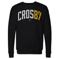 Pittsburgh Penguins Sidney Crosby Men's Crewneck Sweatshirt Men's Crewneck Sweatshirt 500 LEVEL Black S Men's Crewneck Sweatshirt