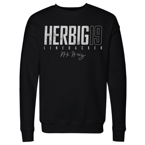 Nick Herbig College Elite  Men's Crewneck Sweatshirt Men's Crewneck Sweatshirt 500 LEVEL   