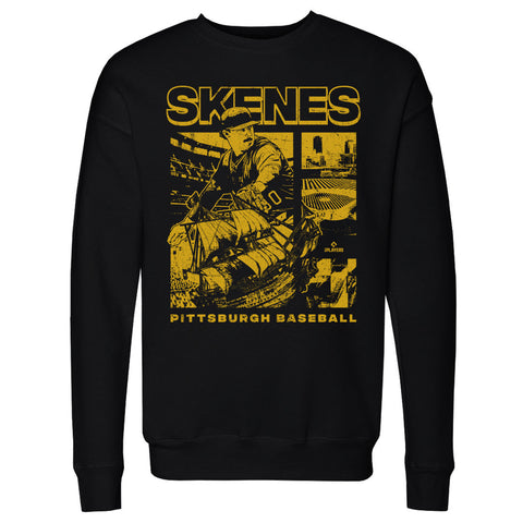 Paul Skenes Pittsburgh Mono WHT