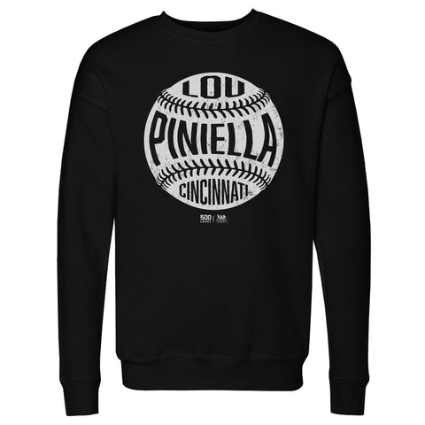Lou Piniella Cincinnati Vintage Baseball WHT