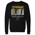 Randy Carlyle Pittsburgh Tones  Men's Crewneck Sweatshirt Men's Crewneck Sweatshirt 500 LEVEL   