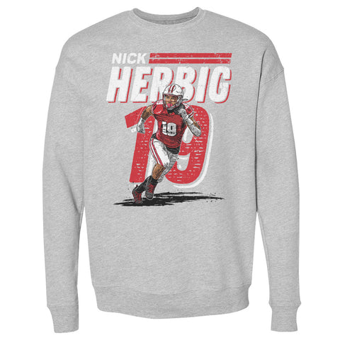 Nick Herbig College Dash  Men's Crewneck Sweatshirt Men's Crewneck Sweatshirt 500 LEVEL   