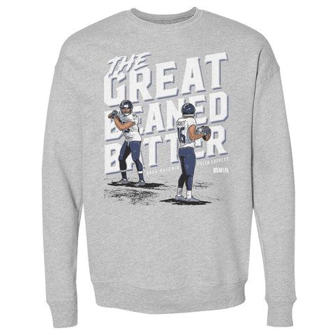 Tyler Lockett & Doug Baldwin Baseball W WHT