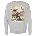 Pittsburgh Penguins Sidney Crosby Men's Crewneck Sweatshirt Men's Crewneck Sweatshirt 500 LEVEL Heather Gray S Men's Crewneck Sweatshirt