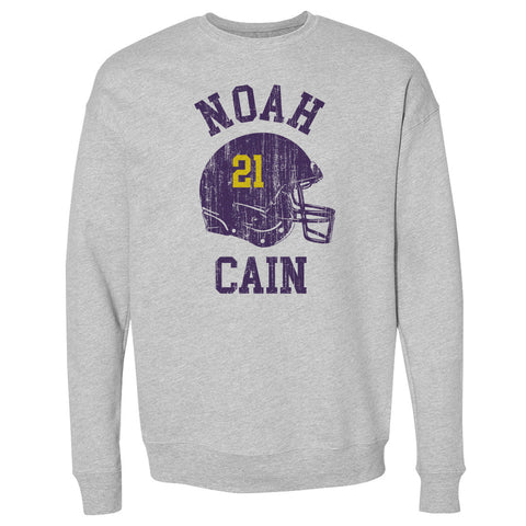 Noah Cain College Helmet Font