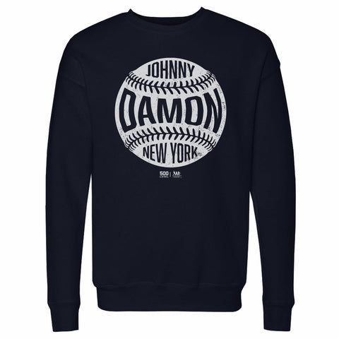 Johnny Damon New York Y Vintage Baseball WHT