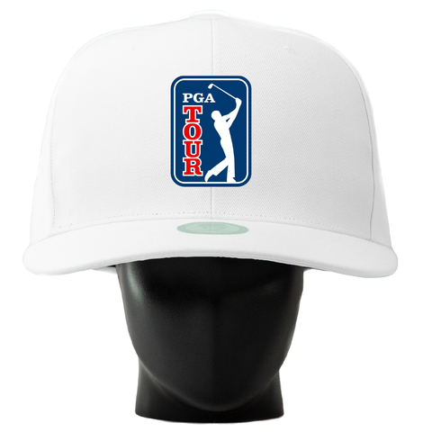 PGA Tour Noggin PGA Licensed Hat Noggin Boss White (S/M)  