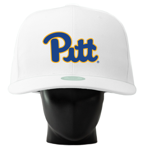 Pittsburgh Panthers Noggin NCAA Noggin Boss White (S/M)  