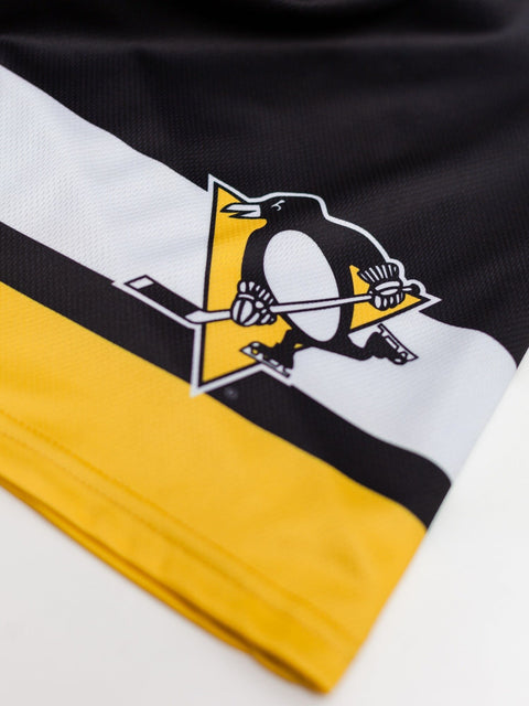 Pittsburgh Penguins Mesh Hockey Shorts Hockey Shorts Bench Clearers   