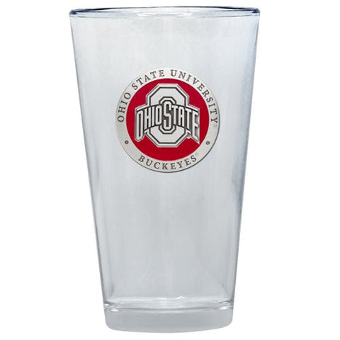 Ohio State Pint Glass – 16 oz Handcrafted Pewter Glass | Heritage Barware