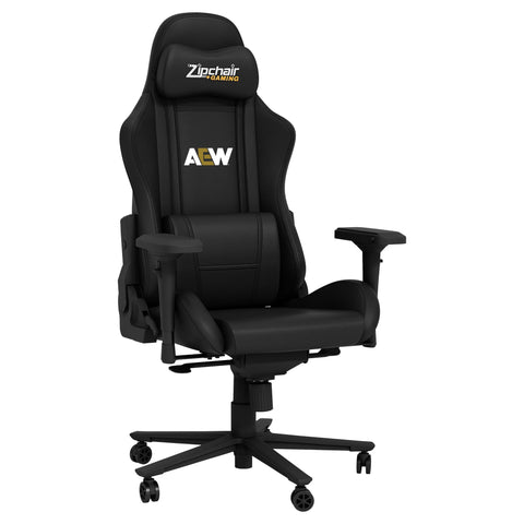 Xpression Pro Gaming Chair with  All Elite Wrestling Primary Logo