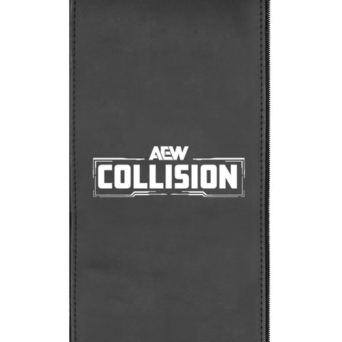 Dyno Stationary Sofa with  All Elite Wrestling Collision White Logo