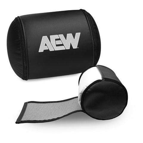 All Elite Wrestling Primary White Logo Panel