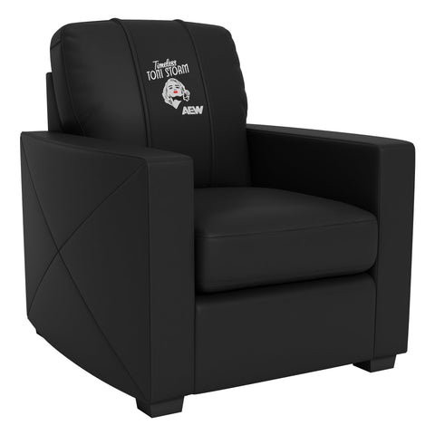 Silver Club Chair with AEW Timeless Toni Storm Logo