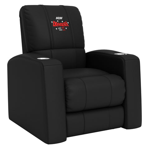 Relax Home Theater Recliner with AEW Danhausen Very Nice Very Evil Logo