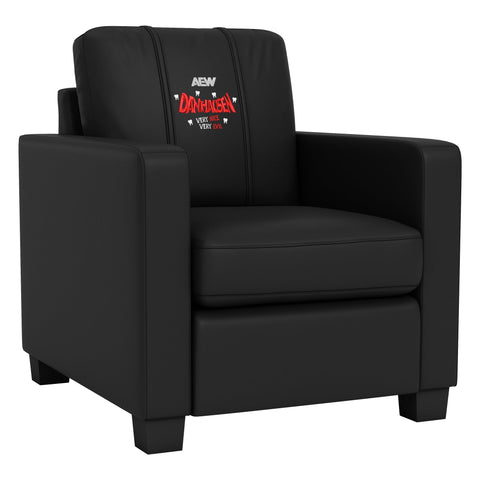 Dyno Stationary Club Chair with AEW Danhausen Very Nice Very Evil Logo