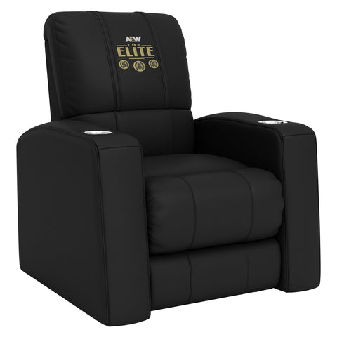 Relax Home Theater Recliner with AEW The Elite Logo