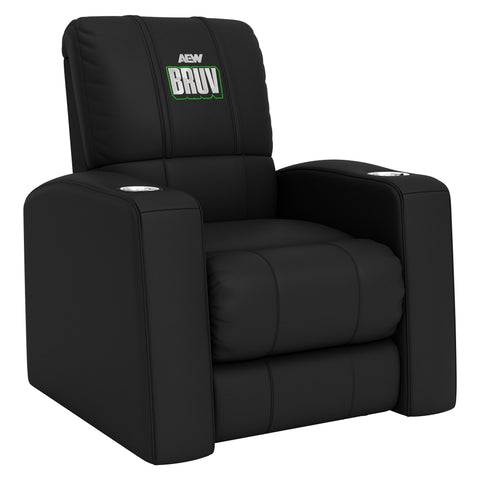 Relax Home Theater Recliner with AEW Will Osprey Bruv Logo
