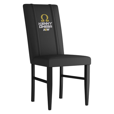Side Chair 2000 with AEW Kenny Omega Logo Set of 2