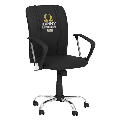 Curve Task Chair with AEW Kenny Omega Logo
