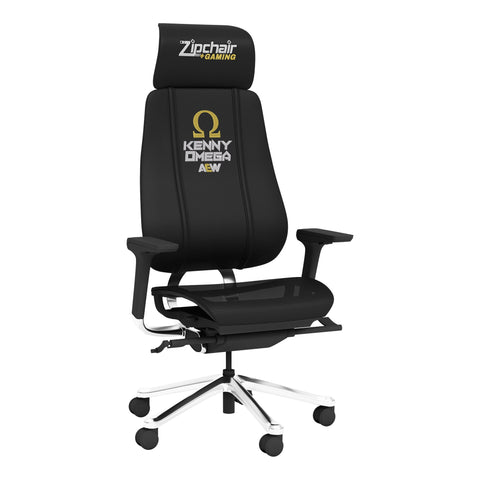 PhantomX Mesh Gaming Chair with AEW Kenny Omega Logo