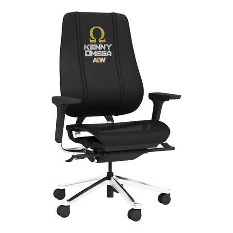 PhantomX Mesh Gaming Chair with AEW Kenny Omega Logo