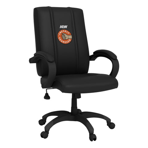 Office Chair 1000 with AEW Orange Cassidy Freshly Squeezed Logo