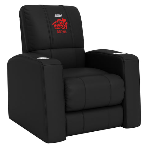 Relax Home Theater Recliner with AEW Swerve Strickland Whose House Logo