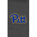 Silver Loveseat with Pittsburgh Panthers Logo Loveseat Zipchair   