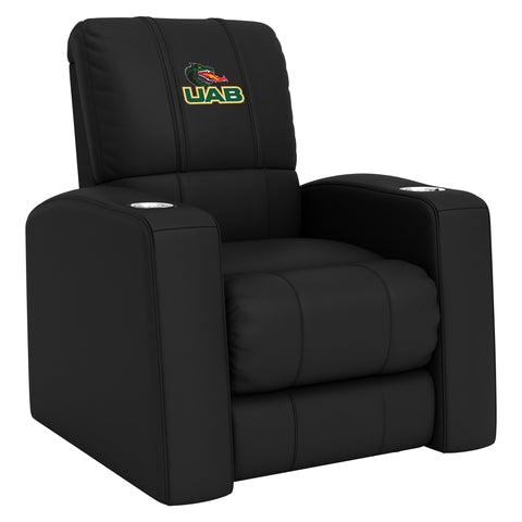 Relax Home Theater Recliner with Alabama Birmingham Blazers Spirit Logo