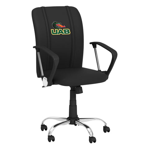 Curve Task Chair with Alabama Birmingham Blazers Spirit Logo