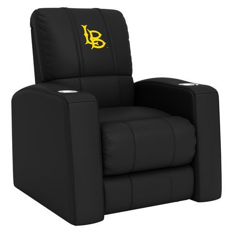 Relax Home Theater Recliner with Cal State Long Beach Primary Logo