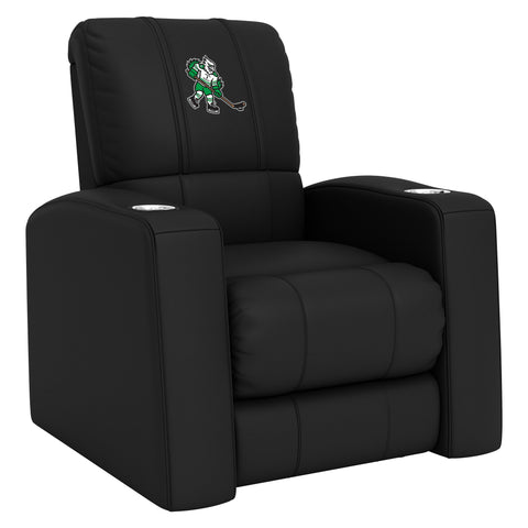 Relax Home Theater Recliner with University of North Dakota Hockey Mascot Logo