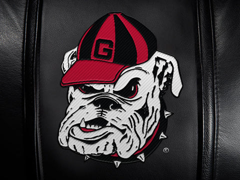 Georgia Bulldogs Pinstripe Logo Panel