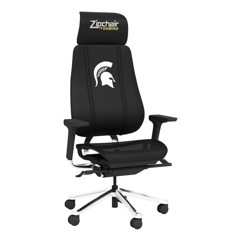 PhantomX Gaming Chair with Michigan State Spartans Primary Logo