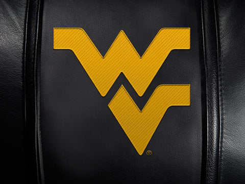 West Virginia Mountaineers Logo Panel Collegiate Logo Panels Zipchair   