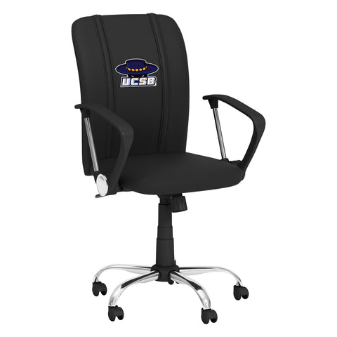 Curve Task Chair with UC Santa Barbara Gauchos Logo