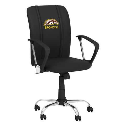 Curve Task Chair with Western Michigan Alternate Logo