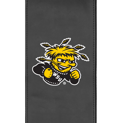 Silver Sofa with Wichita State Alternate Logo