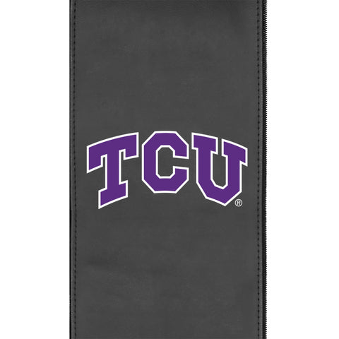Silver Club Chair with TCU Horned Frogs Primary