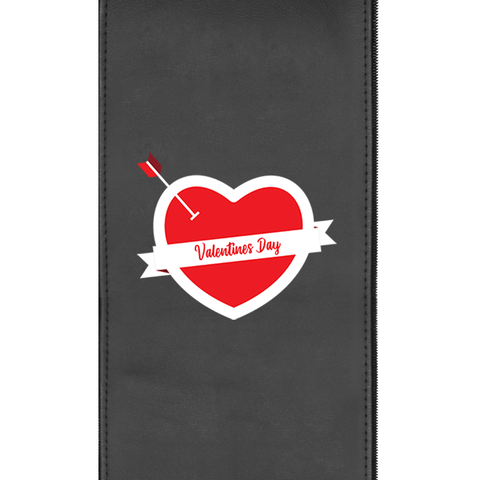 Valentine's Day Heart with Arrow Logo Panel