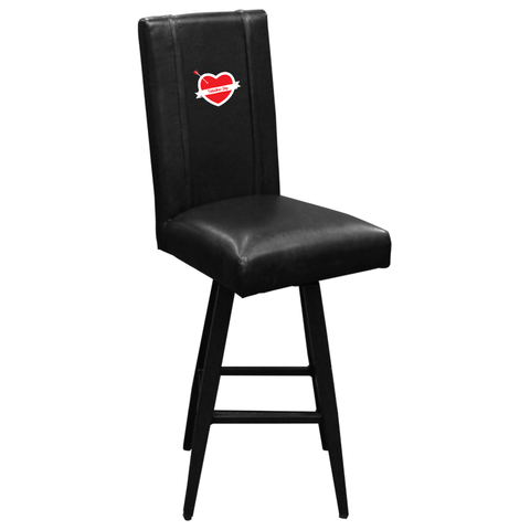 Swivel Bar Stool 2000 Valentine's Day Heart with Arrow Logo
