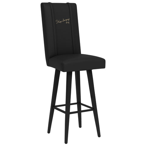 Swivel Bar Stool 2000 with Atlanta Braves City Connect Keep Swinging Logo