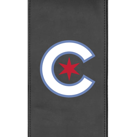 Dyno Stationary Club Chair with Chicago Cubs City Connect Primary Logo