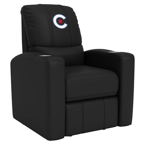 Stealth Recliner with Chicago Cubs City Connect Primary Logo